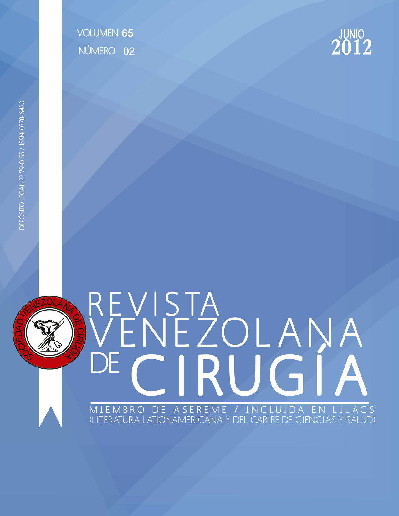 Portada Rev Venez Cir 2012;65(2)